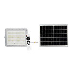 20W LED Соларен Прожектор 6400K Сменяема Батерия Бяло Тяло SKU 7845 V-TAC