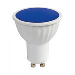 LED Крушка GU10 5W синя светлина КОД L510B UTRALUX