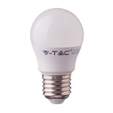 LED Bulb - SAMSUNG CHIP 4.5W E27 A++ G45 Plastic 3000K