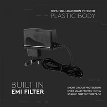 SKU 3237 LED Захранване - 18W 12V 1.5A Пластик с марка V-TAC