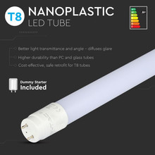 SKU 6272 LED Пура T8 14W - 90 см Nano Пластик 4000K Неротационна с марка V-TAC