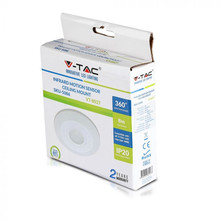 SKU 5086 Сензор За Движение За Таван Плосък Бял с марка V-TAC