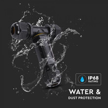 SKU 5978 Влагозащитен Конектор Черен 3х8-12мм IP68 с марка V-TAC