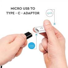 SKU 8472 Преходник Micro USB Към Type C Черен с марка V-TAC