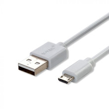 SKU 8480 1 M Micro USB Кабел Бял - Pearl Серия с марка V-TAC