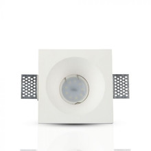 SKU 3641 GU10 Гипсова Отливка Квадрат Плитка 120х120 Бял с марка V-TAC