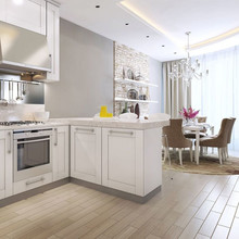 GU10 Fitting Round White 