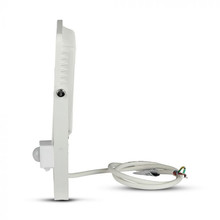 LED Прожектор със сензор 50W 6400К SAMSUNG ЧИП Бяло Тяло SKU 468 V-TAC