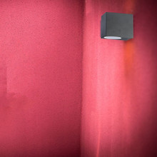 SKU 7510 Фасадно Тяло За Стена GU10 Алуминий Квадрат Черно Една Посока IP44 с марка V-TAC