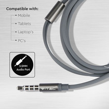 SKU 7706 Аудио Слушалка Сива с марка V-TAC