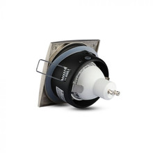 SKU 3616 GU10 Корпус Луна Квадрат Сатен Никел с марка V-TAC