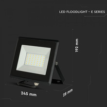 LED Прожектор 50W 4000К IP65 E-Series Черно Тяло SKU 5959 V-TAC