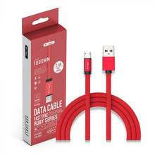 SKU 8497 1 M Micro USB Кабел Червен - Ruby Серия с марка V-TAC