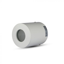 GU10 Fitting Round Gypsum White IP54 