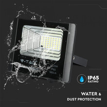 LED Прожекрор със соларен панел 12W 4000К SKU 8573 V-TAC