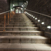 SKU 1327 3W LED Осветление За Стъпала Бяло Тяло 3000К с марка V-TAC