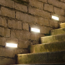 SKU 1327 3W LED Осветление За Стъпала Бяло Тяло 3000К с марка V-TAC