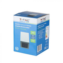 SKU 3632 GU10 Корпус Луна Външен Монтаж Квадрат Сатен Никел с марка V-TAC