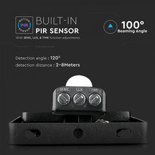 30W LED Sensor Floodlight SAMSUNG CHIP Cut-OFF Function Black Body 4000K