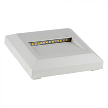 SKU 1321 2W LED Осветление За Стъпала Бяло Тяло Квадрат 3000К с марка V-TAC