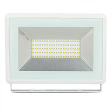 LED Прожектор 50W 3000К IP65 E-Series Бяло Тяло SKU 5961 V-TAC