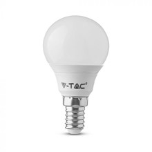 LED Bulb - SAMSUNG CHIP 4.5W E14 A++ P45 Plastic 6400K