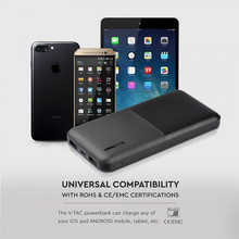 SKU 8897 Външна Батерия Мини 10K Mah Черна с марка V-TAC