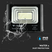 LED Прожектор със соларен панел 35W 6000К SKU 94012 V-TAC