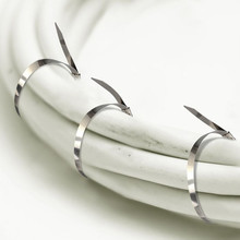 SKU 11188 Кабелна Превръзка Стомана - 4.6*200mm 100бр. Опаковка с марка V-TAC