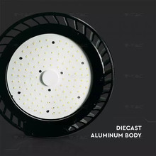 LED Highbay SAMSUNG CHIP - 100W ALU Black Body  120LM/W 6400K