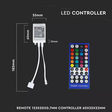 SKU 3326 Контролер за LED Лента RGB+Бяло с марка V-TAC