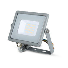 LED Прожектор 20W 6400К SAMSUNG ЧИП Сиво Тяло SKU 447 V-TAC