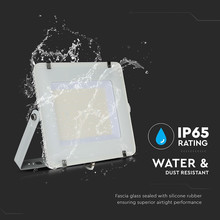 LED Прожектор 200W 6400К 120LM/W SAMSUNG ЧИП Бяло Тяло SKU 788 V-TAC