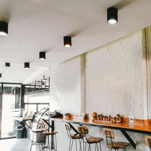 SKU 8949 GU10 Отливка Външен Монтаж Черна H:100mm с марка V-TAC