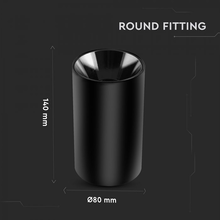 SKU 8999 GU10 Корпус Кръг Черно + Черно с марка V-TAC