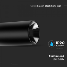 SKU 8999 GU10 Корпус Кръг Черно + Черно с марка V-TAC