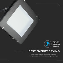 LED Прожектор 100W 3000К IP65 E-Series Черно Тяло SKU 5964 V-TAC