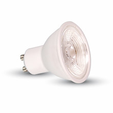 LED Spotlight - 7W GU10 Plastic With Lens 4500K 38° 