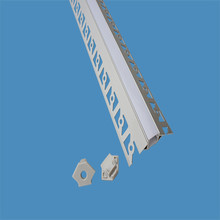 Led Strip Mounting Kit With Diffuser Aluminum Milky Gypsum Outer Corner 2000MM