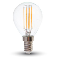 LED Bulb - 4W Filament  E14 P45 4500K        