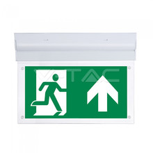 2W LED Wall Surface Emergency Exit Light 6000K