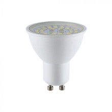 LED Spotlight SAMSUNG CHIP - GU10 5W Transparent 6000K 110°160LM/W