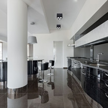 SKU 3631 GU10 Корпус Луна Външен Монтаж Квадрат Черна с марка V-TAC