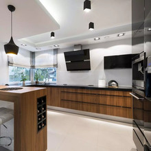 SKU 8995 GU10 Корпус Квадрат Черно + Черно с марка V-TAC