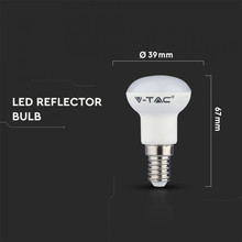 LED Крушка Е14 3W 4000K R39 SAMSUNG ЧИП SKU 211 V-TAC