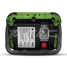 LED Прожектор с батерия 20W 6400К IP44 Презаредим SAMSUNG ЧИП SKU 504 V-TAC