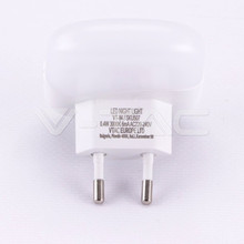 SKU 508 LED Нощна Лампа За Контакт С USB Квадрат 4000K с марка V-TAC