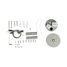 SKU 609 LED Линейно Осветление SAMSUNG ЧИП - 60W Висящо Свързване Сиво 4000К 1190x160x30mm с марка V-TAC