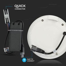 SKU 724 24W LED Панел Premium SAMSUNG Чип Кръг 3000K с марка V-TAC