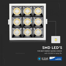 SKU 999 LED Луна SAMSUNG ЧИП - 36W Рефлектор UGR<19 36' 2700K с марка V-TAC